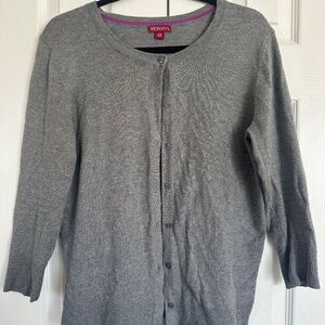 Charcoal Grey Cardigan